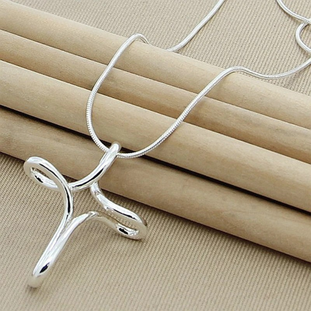 Lucia Cross Necklace