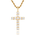 Cross necklace | Gold
