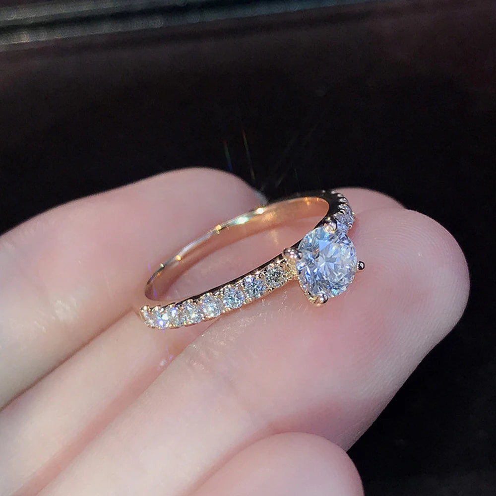 Valisse Pavé Engagement Ring