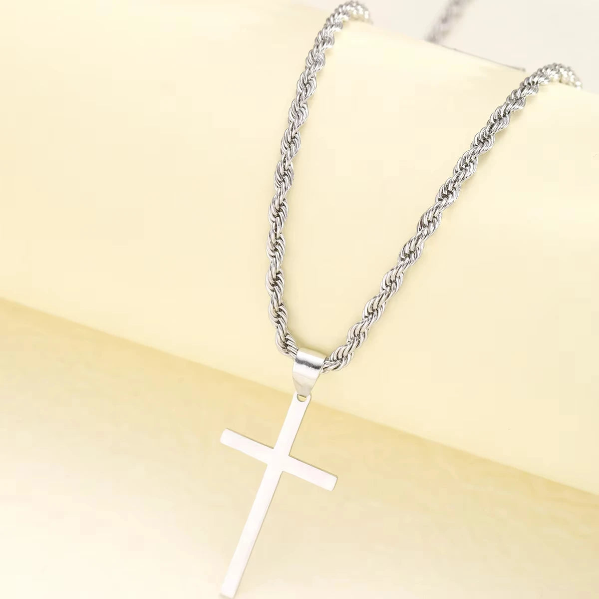 Covenant Solid Cross Necklace
