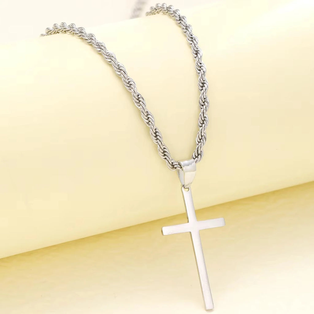Covenant Solid Cross Necklace