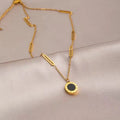 Ismira Noir Statement Necklace