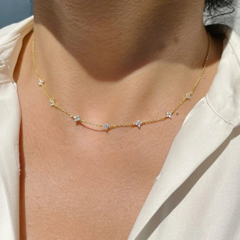 Amélie Clover Necklace