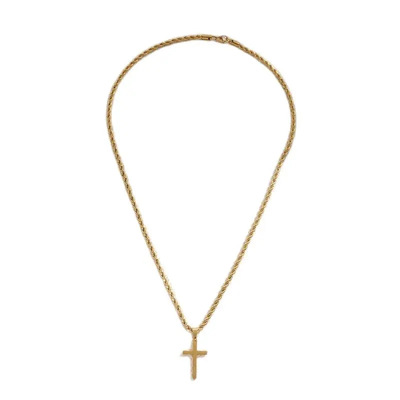 Celeste Cross Necklace