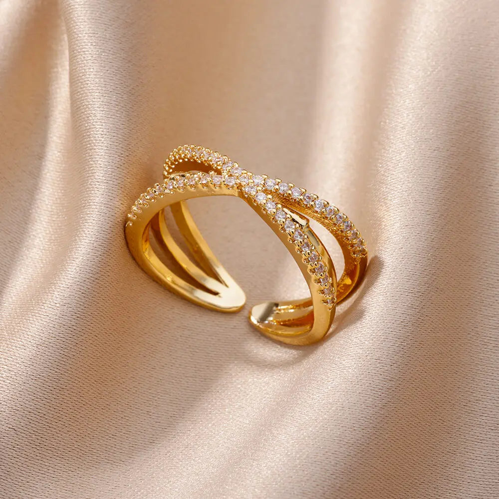 Brinley Pavé Wrap Ring