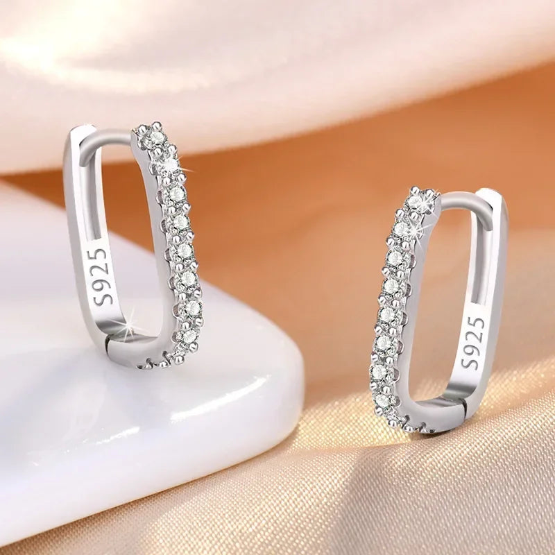 Sophisticated Hoop Earrings /