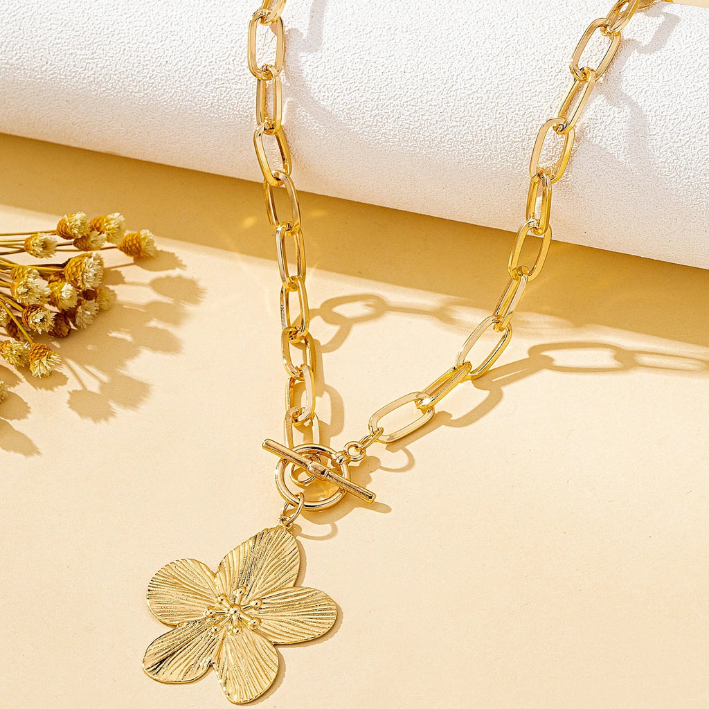 Ardelle Luxe Petal Drop Pendant Necklace