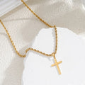 Celeste Cross Necklace
