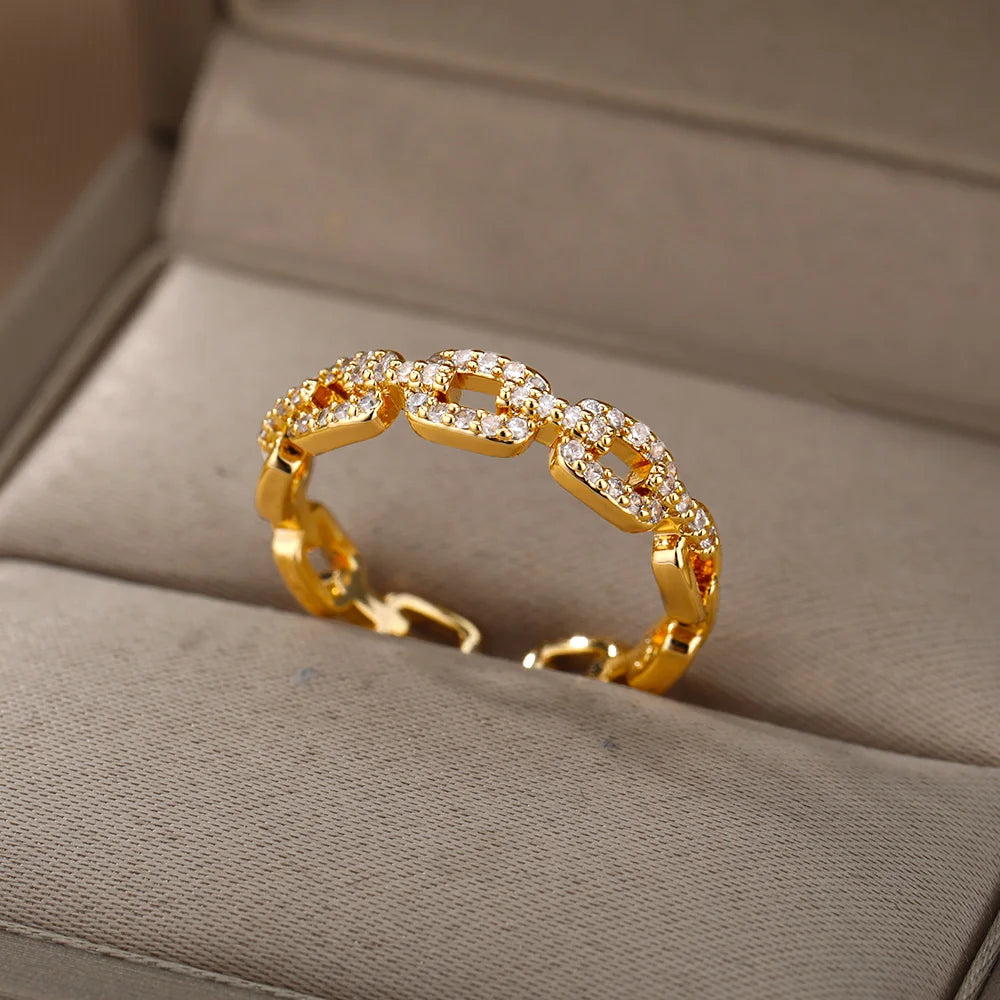 Brinley Pavé Wrap Ring