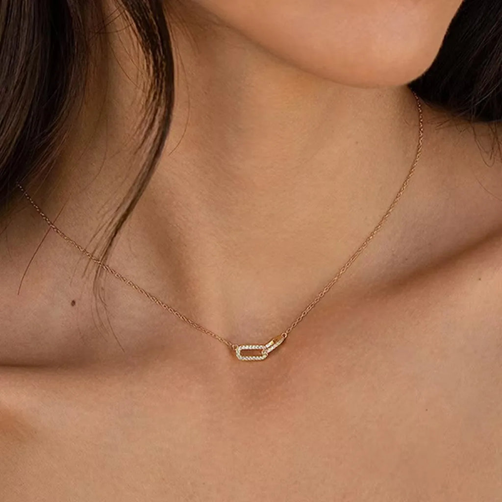 Kova Interlocking Loop Necklace
