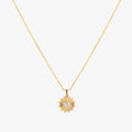 Sunray Love Necklace | Gold